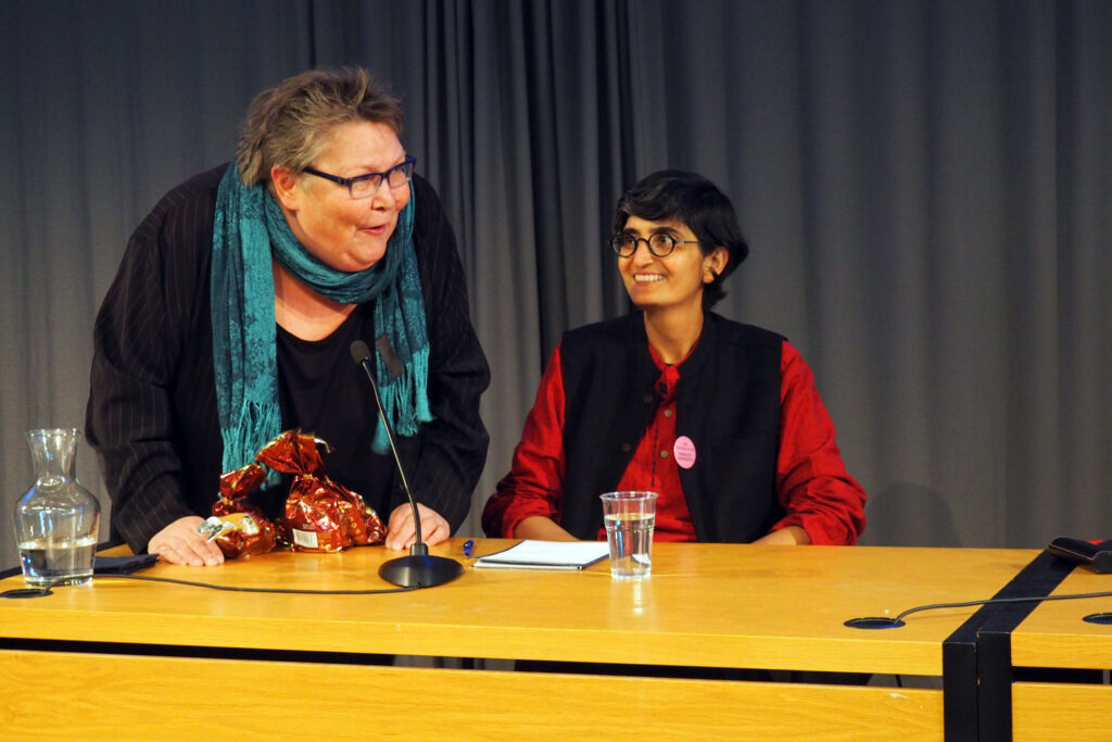 Heidi Ambrosch and Nikita Dhawan