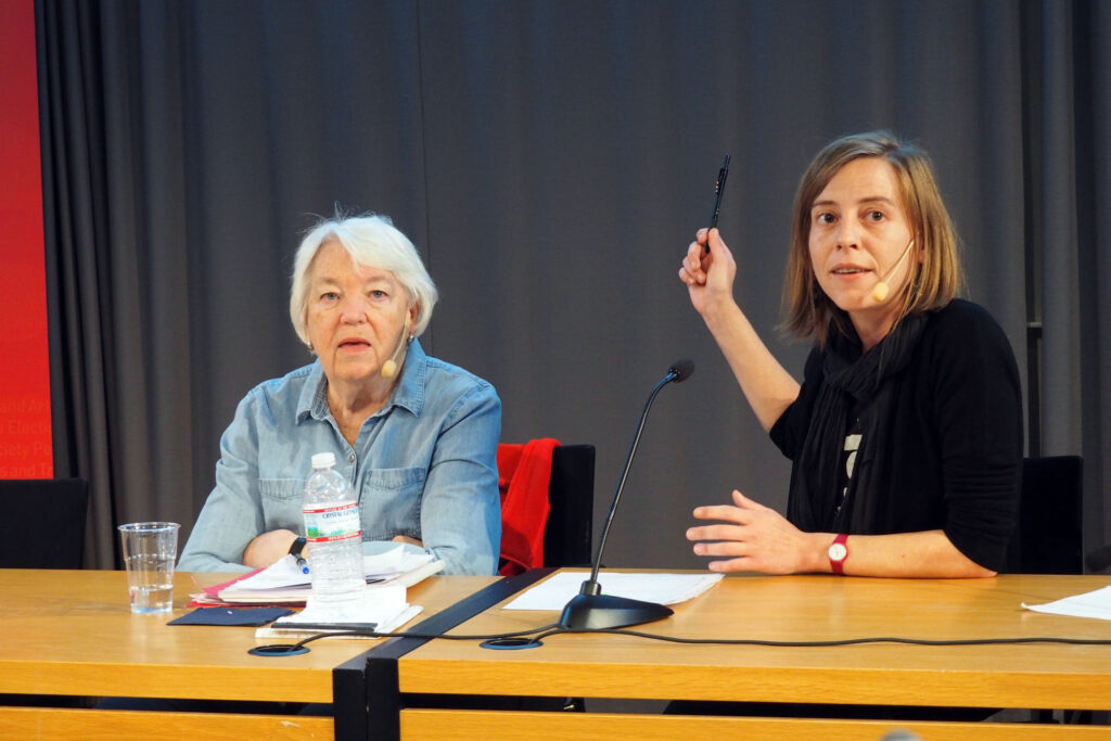 Heidi Hartmann and Catia Gregoratti